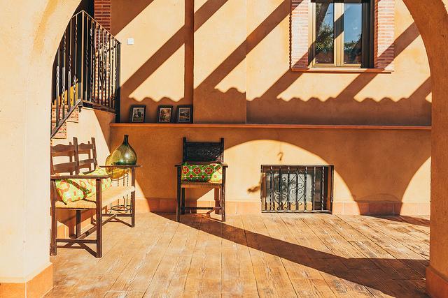 La Aldea Colorada Casa Rural Mota del Marqués Exterior foto